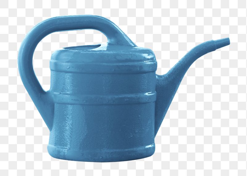 Png Blue watering can sticker, | Free PNG - rawpixel