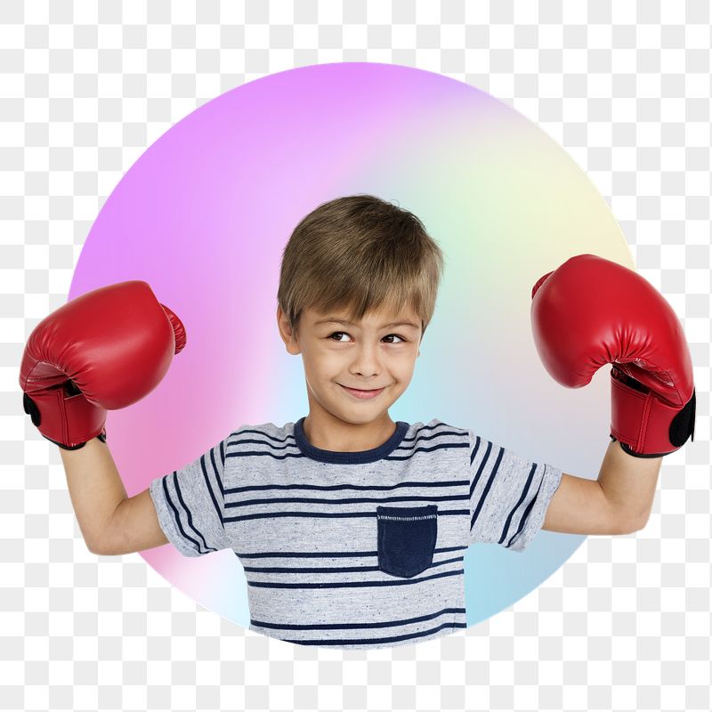 Png boy wearing boxing glove, | Free PNG - rawpixel