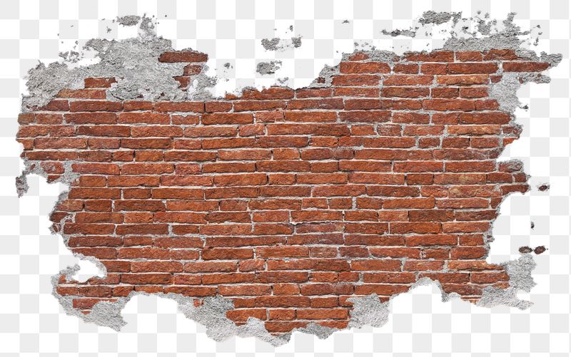Png brick wall sticker, transparent | Free PNG - rawpixel