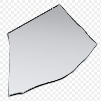 PNG broken shard of mirror glass | Free stock illustration | High Resolution graphic