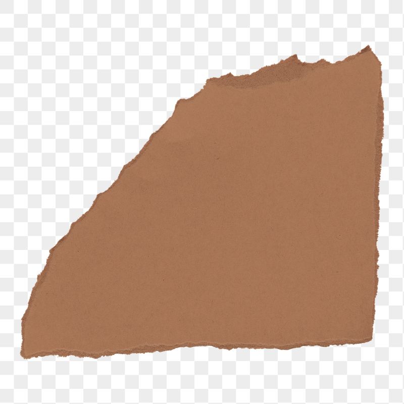 Png brown scrap paper border, | Free PNG - rawpixel