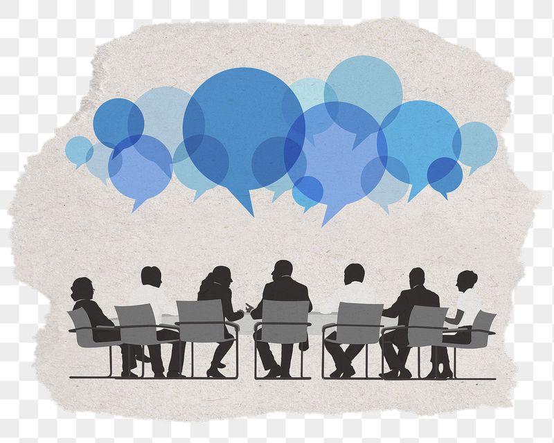 PNG business meeting sticker, people | Free PNG - rawpixel