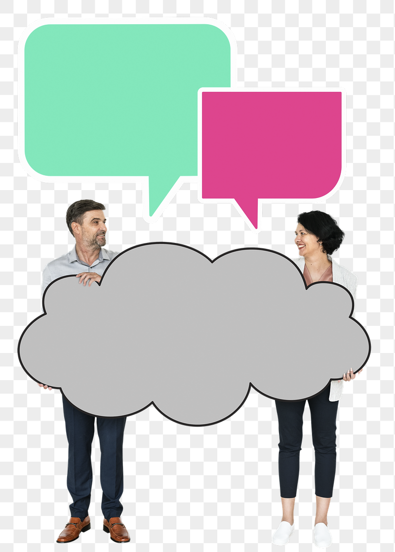 Png Business partners holding up cloud, | Free PNG - rawpixel