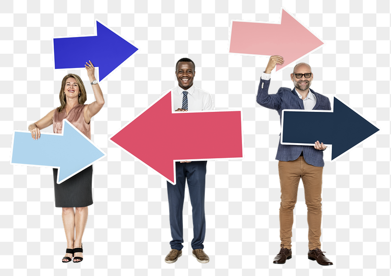 Png Business people holding arrow | Free PNG - rawpixel