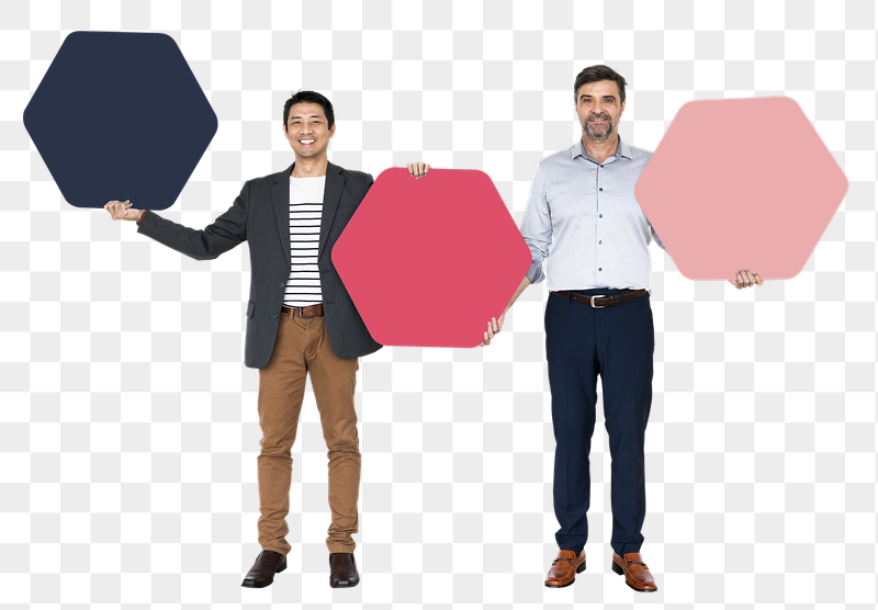 Png Business people holding blank | Free PNG - rawpixel