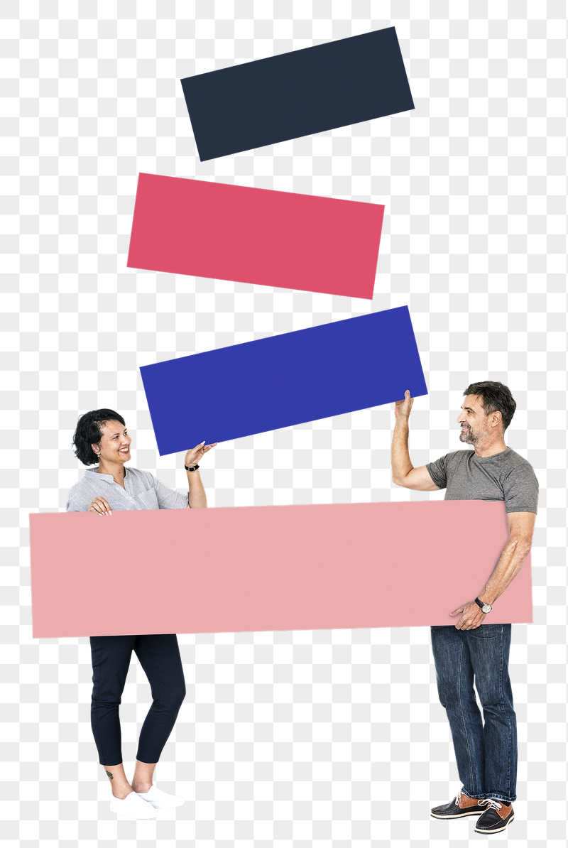 Png Business people holding blank | Free PNG - rawpixel