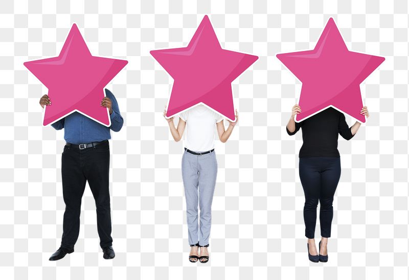 Png business people holding stars | Free PNG - rawpixel