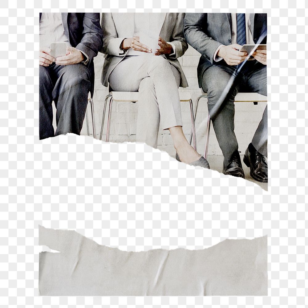 Png business people sitting poster, | Free PNG - rawpixel