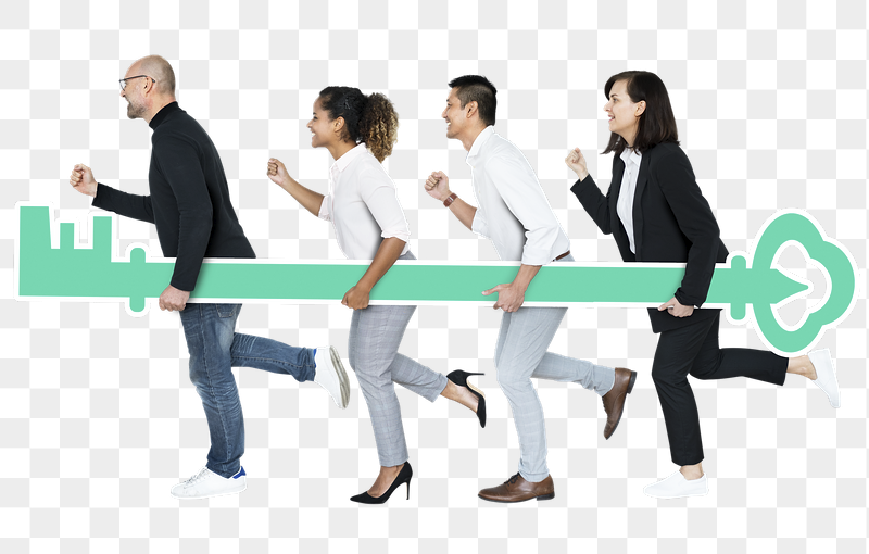 Png Business team with internet | Free PNG - rawpixel