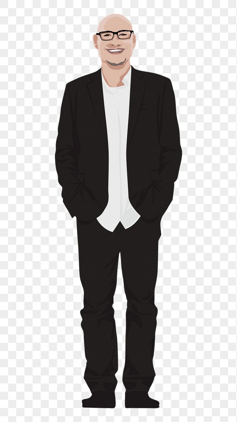 PNG businessman sticker, full body | Free PNG - rawpixel