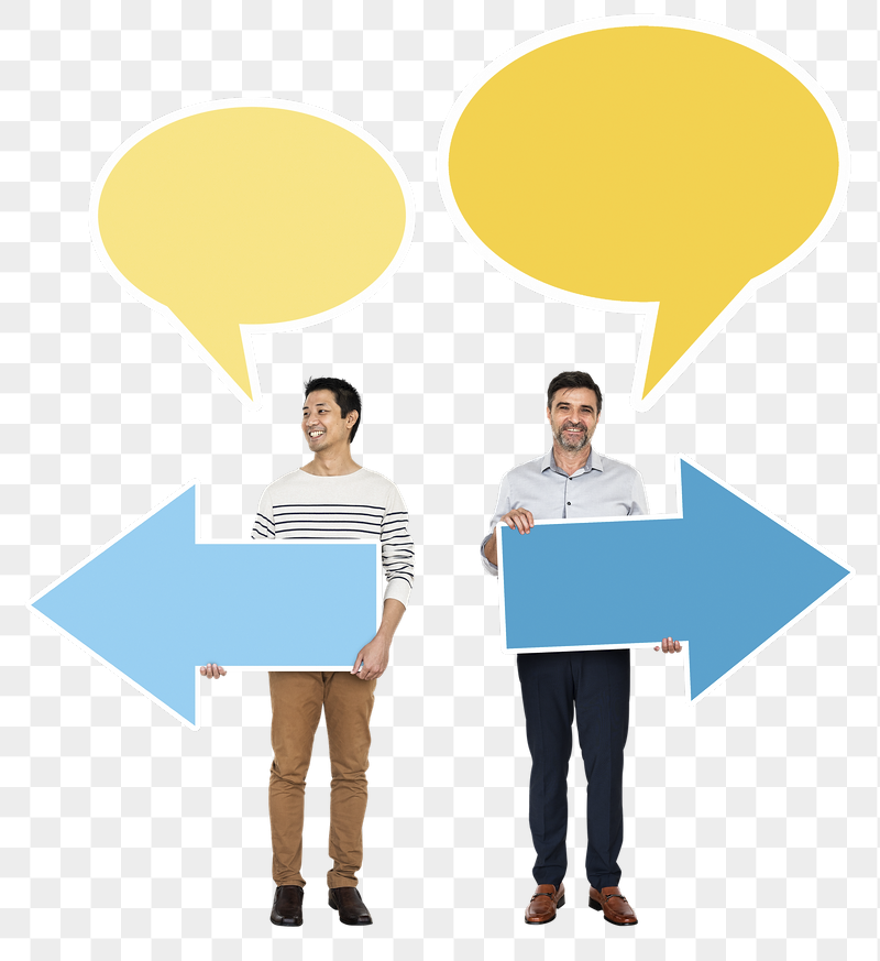 Png Businessmen with opposite opinions | Free PNG - rawpixel