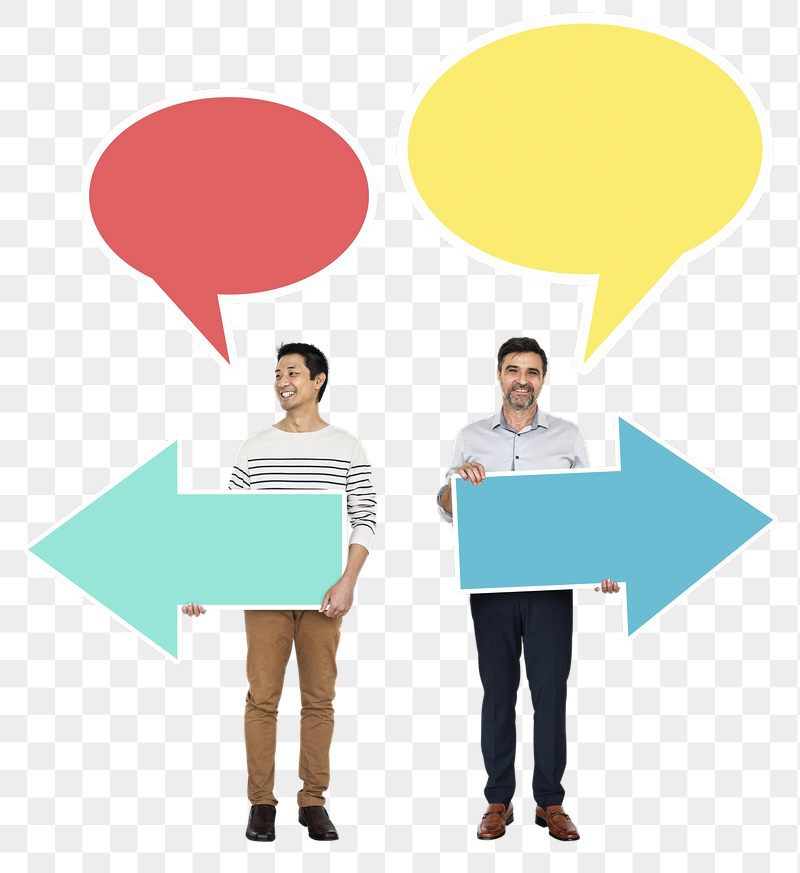 Png Businessmen with opposite opinions | Free PNG - rawpixel