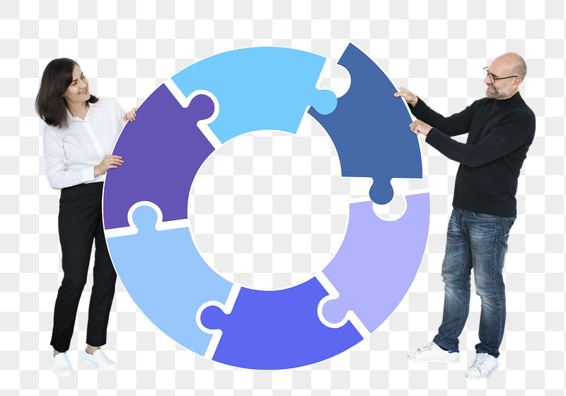 Png Businesspeople connecting jigsaw puzzle | Free PNG - rawpixel