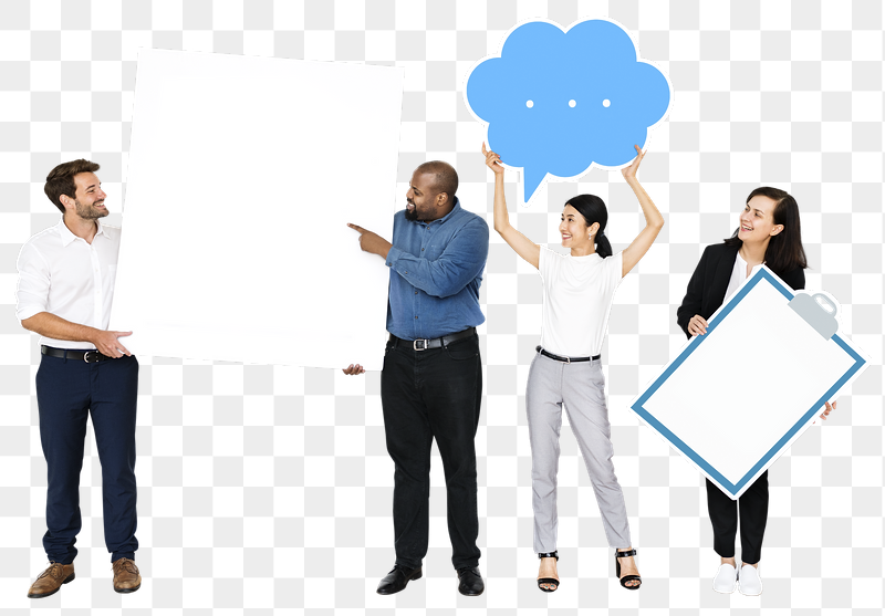 Png Businesspeople presenting, transparent background | Free PNG - rawpixel
