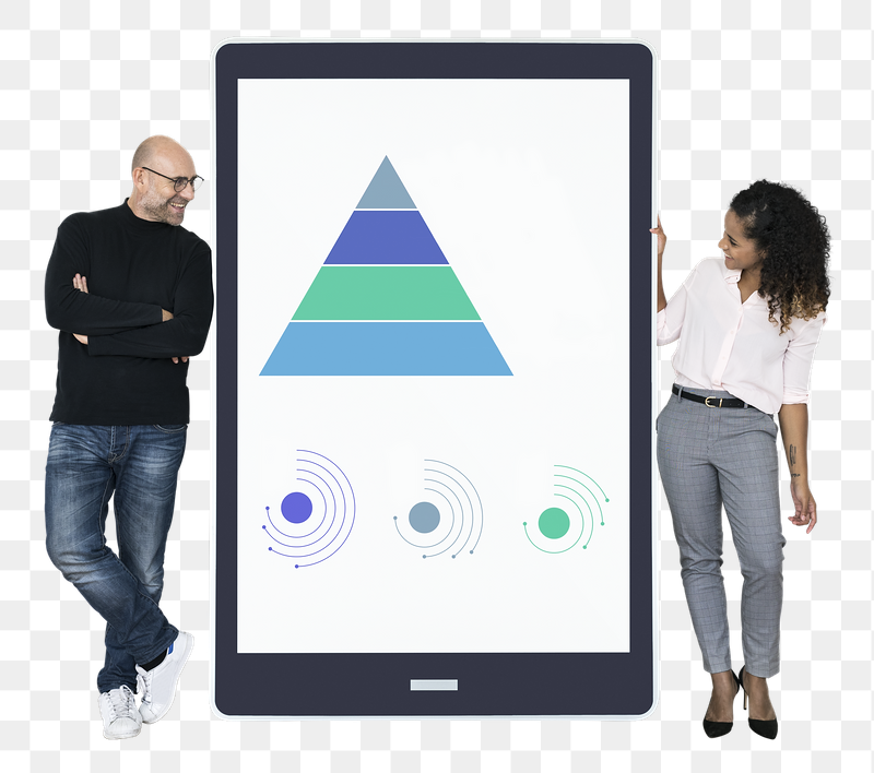 Png Businesspeople presenting work steps | Free PNG - rawpixel
