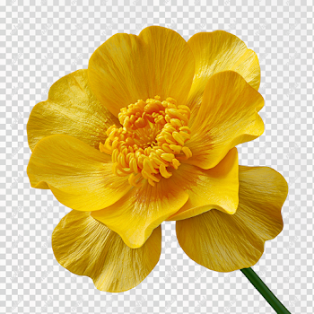 PNG Buttercup Macro Flower Texture