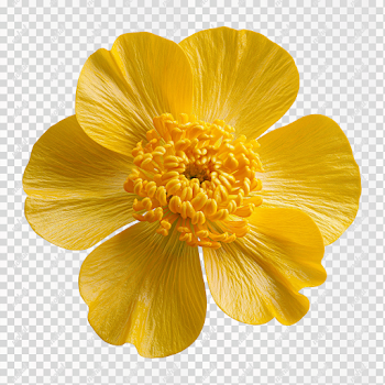 PNG Buttercup Macro Texture