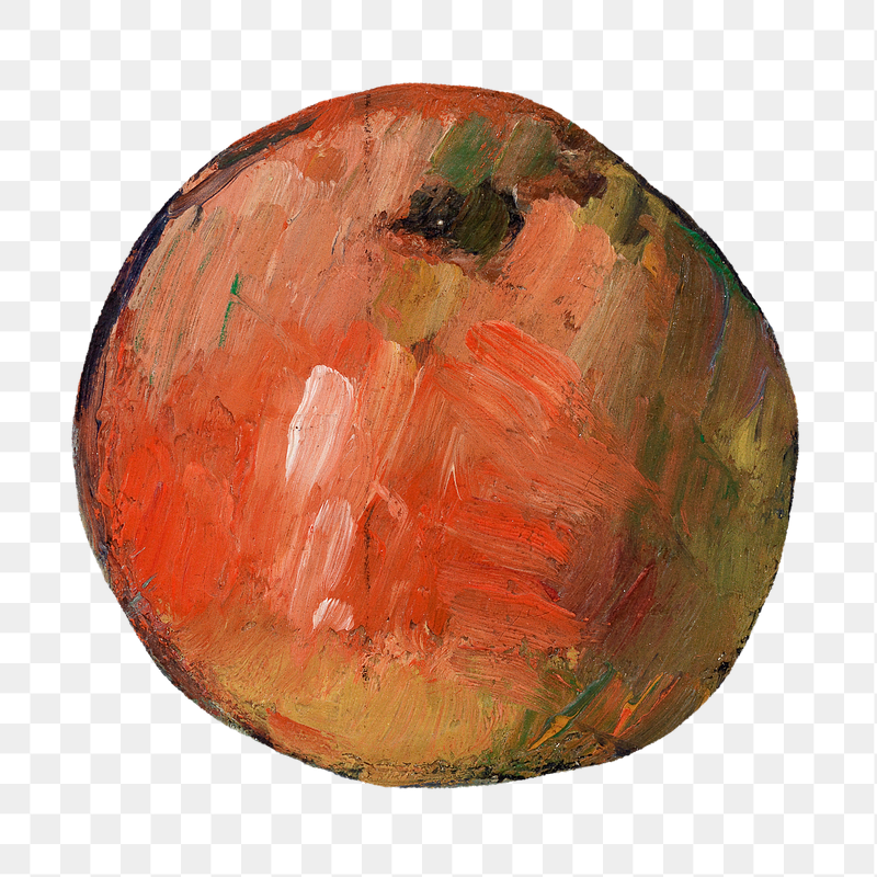 Png Cezanne&rsquo;s Apples sticker, still | Free PNG Illustration - rawpixel