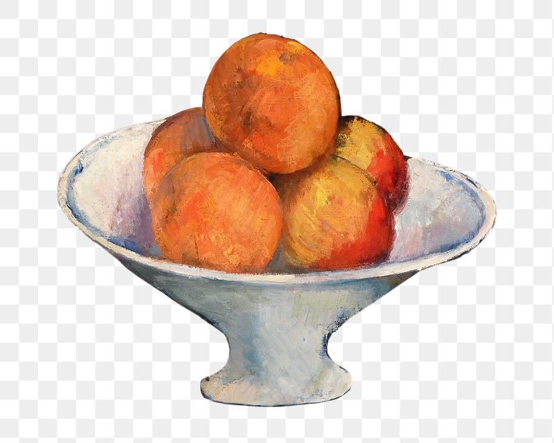 Png Cezanne&rsquo;s Apples sticker, still | Free PNG Illustration - rawpixel