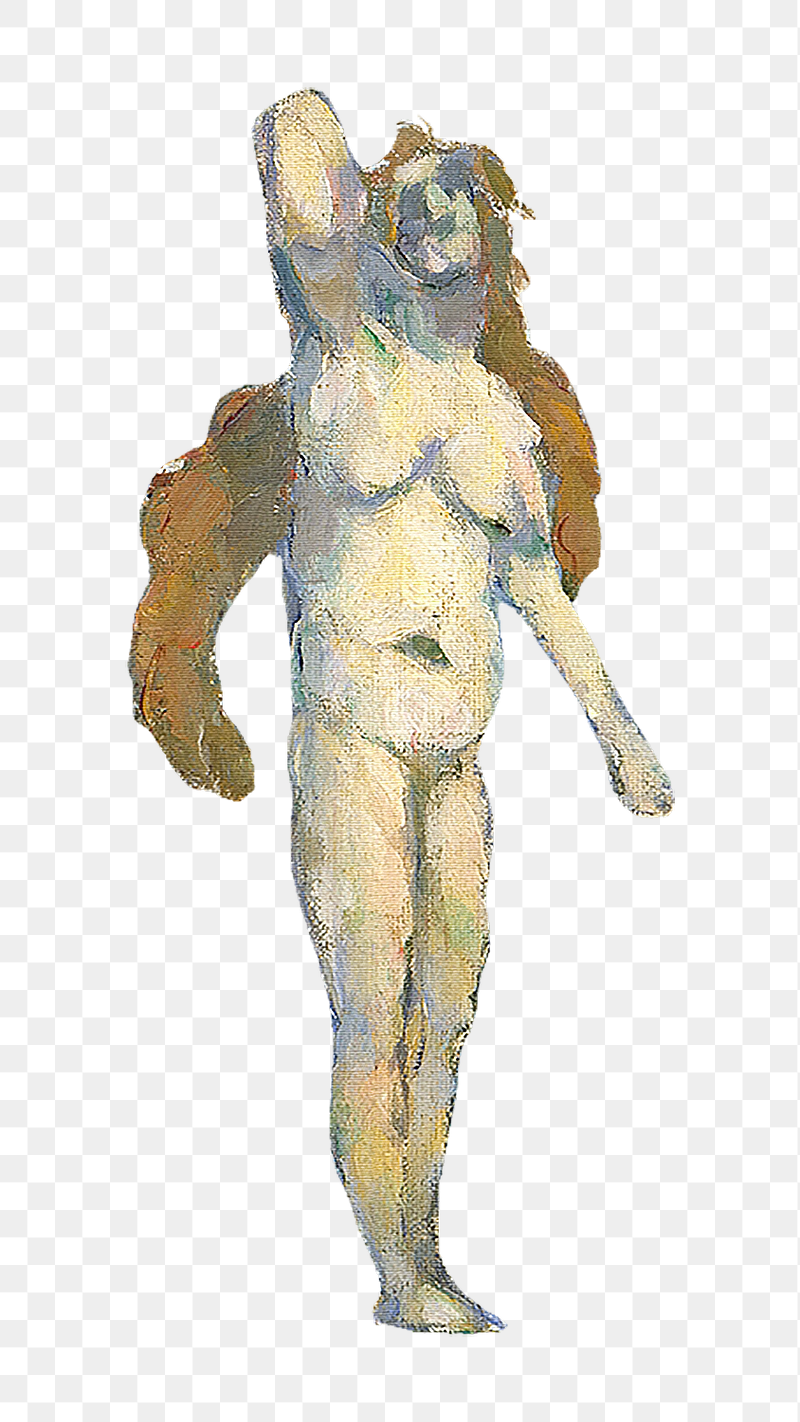  Png Cezanne&rsquo;s Bathers sticker, | Free PNG Illustration - rawpixel
