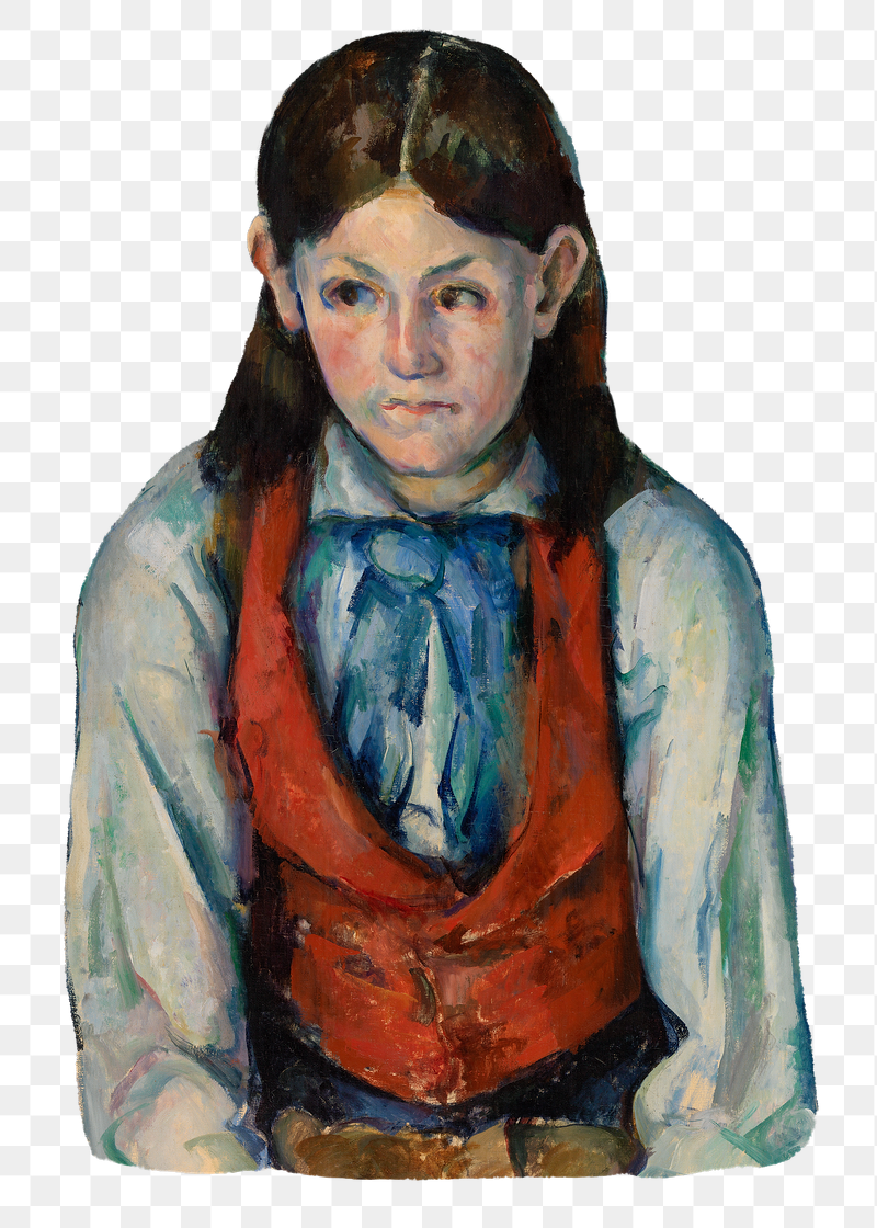 Png Cezanne&rsquo;s Boy in a Red | Free PNG Illustration - rawpixel