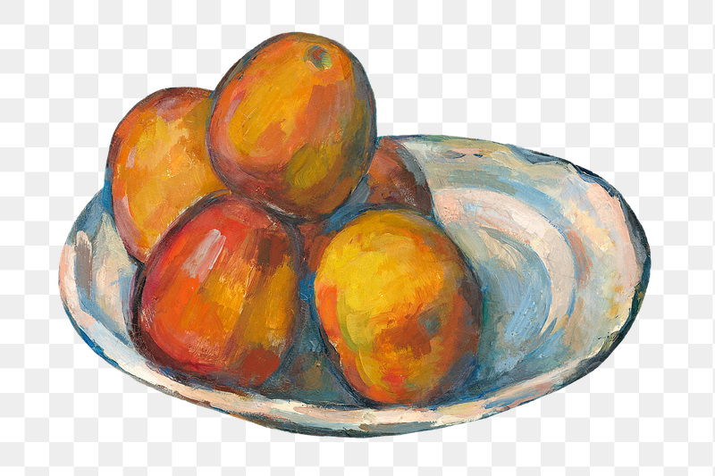 Png Cezanne&rsquo;s  Fruit sticker, | Free PNG Illustration - rawpixel