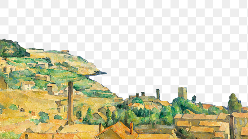 Png Cezanne&rsquo;s Gulf of Marseilles | Free PNG Illustration - rawpixel