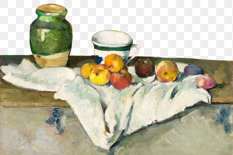 Png Cezanne&rsquo;s Jar, Cup, and | Free PNG Illustration - rawpixel