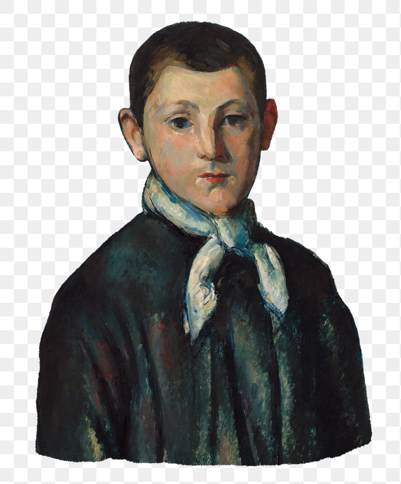 Png Cezanne&rsquo;s Louis Guillaume sticker, | Free PNG Illustration - rawpixel