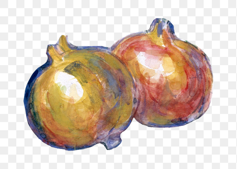 Png Cezanne&rsquo;s  Pomegranates sticker, | Free PNG Illustration - rawpixel