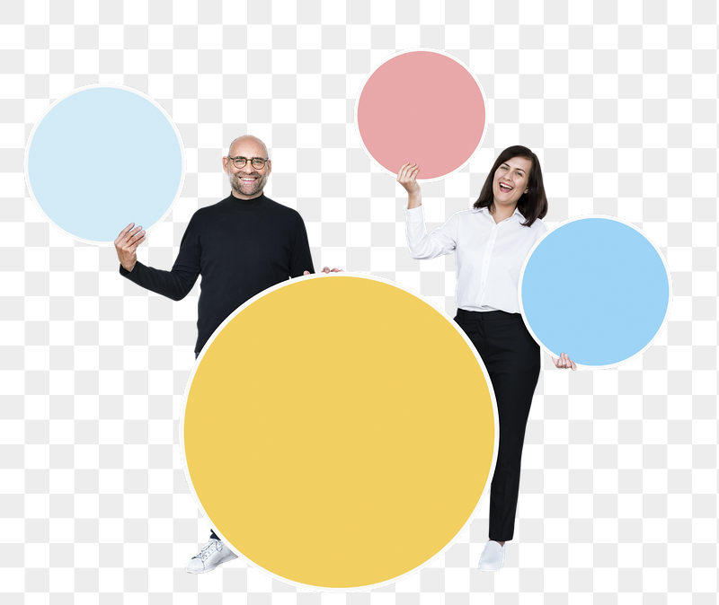Png Cheerful people holding empty | Free PNG - rawpixel