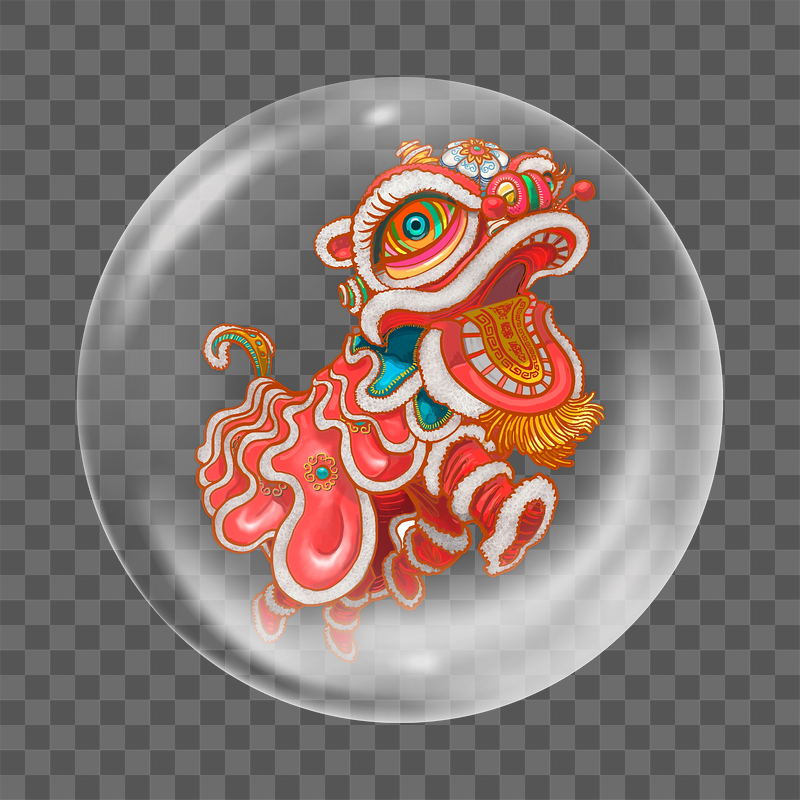 PNG Chinese lion dance  | Free PNG - rawpixel