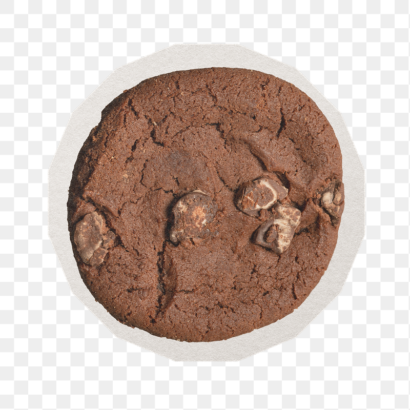 Png chocolate chip cookie sticker, | Free PNG - rawpixel