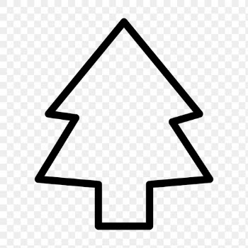 Png Christmas tree environment icon in for… | Free stock illustration | High Resolution graphic
