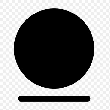 Png circle geometric shape icon in flat style | Free stock illustration | High Resolution graphic