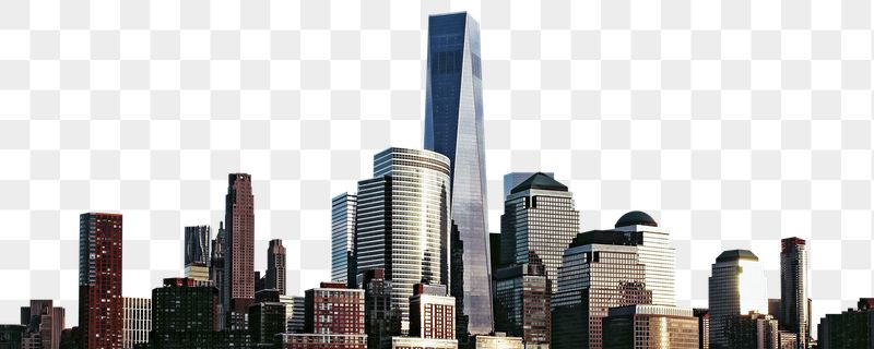Png cityscape border, New York | Free PNG - rawpixel