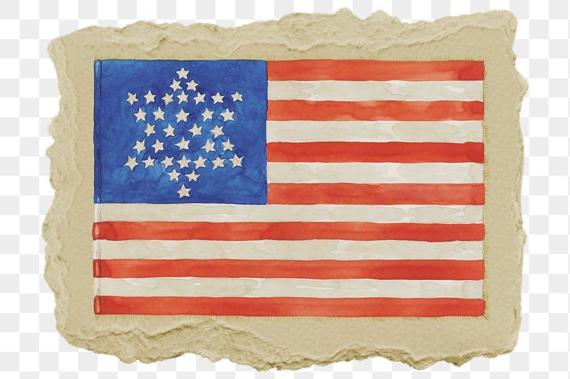 Png civil war flag sticker, | Free PNG - rawpixel