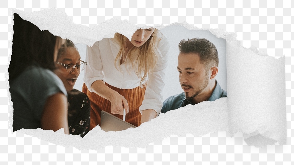Png colleagues discussing work ripped | Free PNG - rawpixel