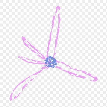 Png colorful flower kids drawing | Free PNG Sticker - rawpixel