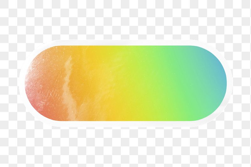 PNG colorful gradient sticker, printable | Free PNG - rawpixel