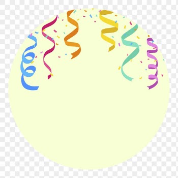 Png colorful party decorations frame, | Free PNG - rawpixel