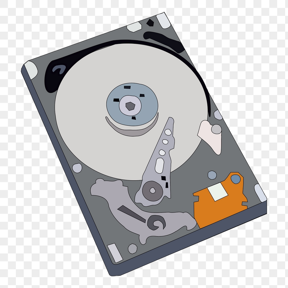 Png computer hard disk sticker, | Free PNG - rawpixel