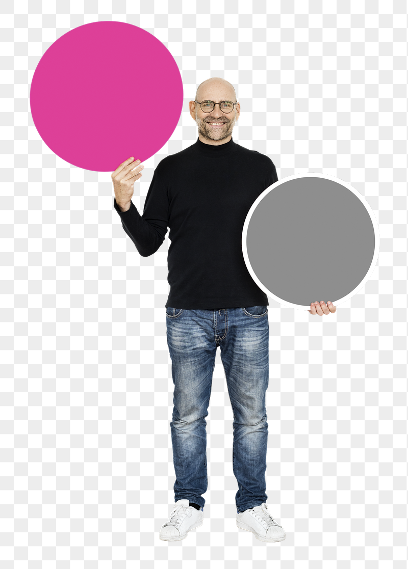 Png Cool entrepreneur holding blank | Free PNG - rawpixel