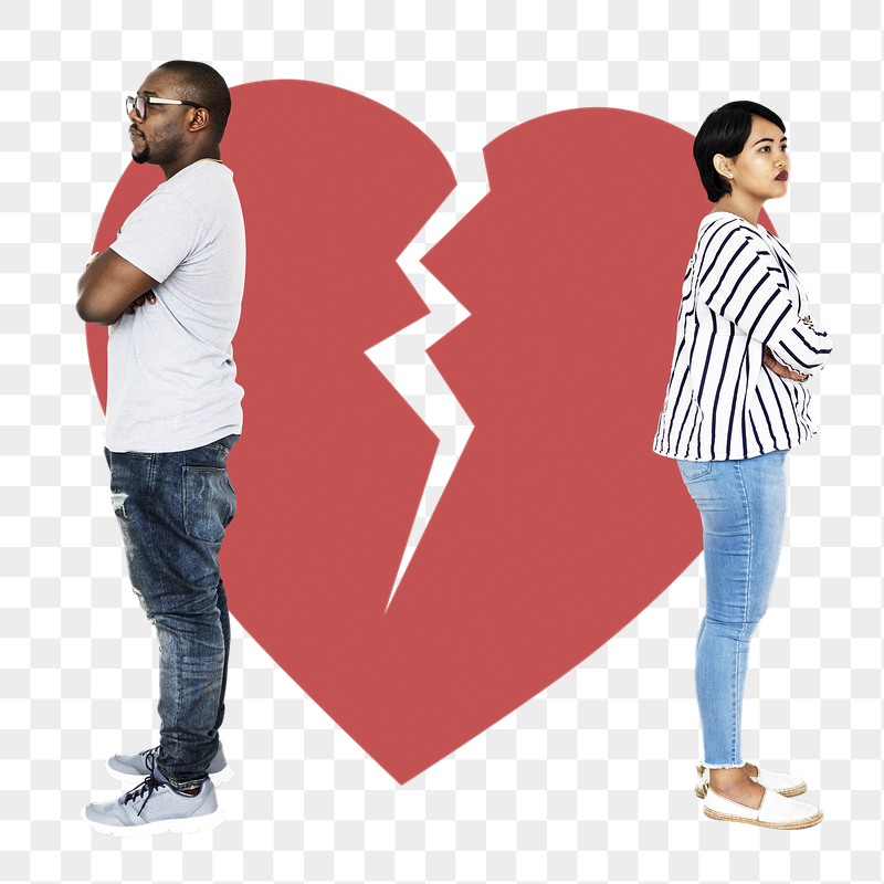 Png Couple breaking up, transparent | Free PNG - rawpixel