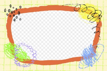 Png crayon doodle kids frame, | Free PNG - rawpixel