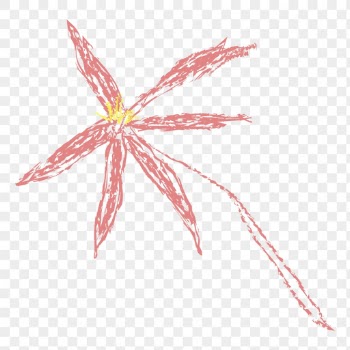 Png crayon flower kids sticker, | Free PNG Sticker - rawpixel