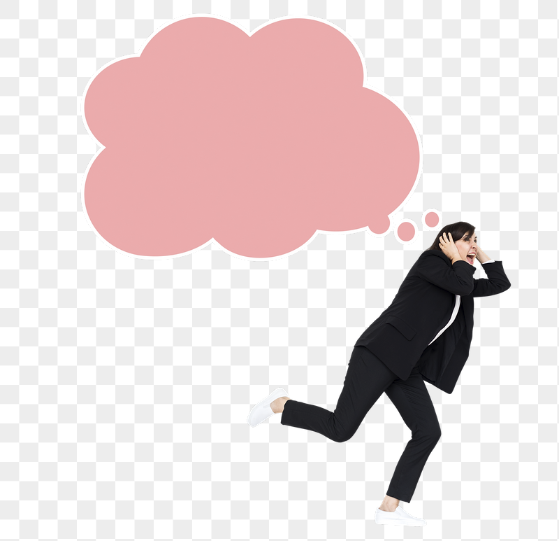 Png Crazy woman running away | Free PNG - rawpixel