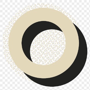 Png cream Memphis sticker, simple | Free PNG - rawpixel