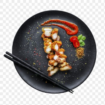 Png crispy fried pork sticker, | Free PNG - rawpixel