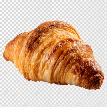 PNG Croissant on Transparent Background